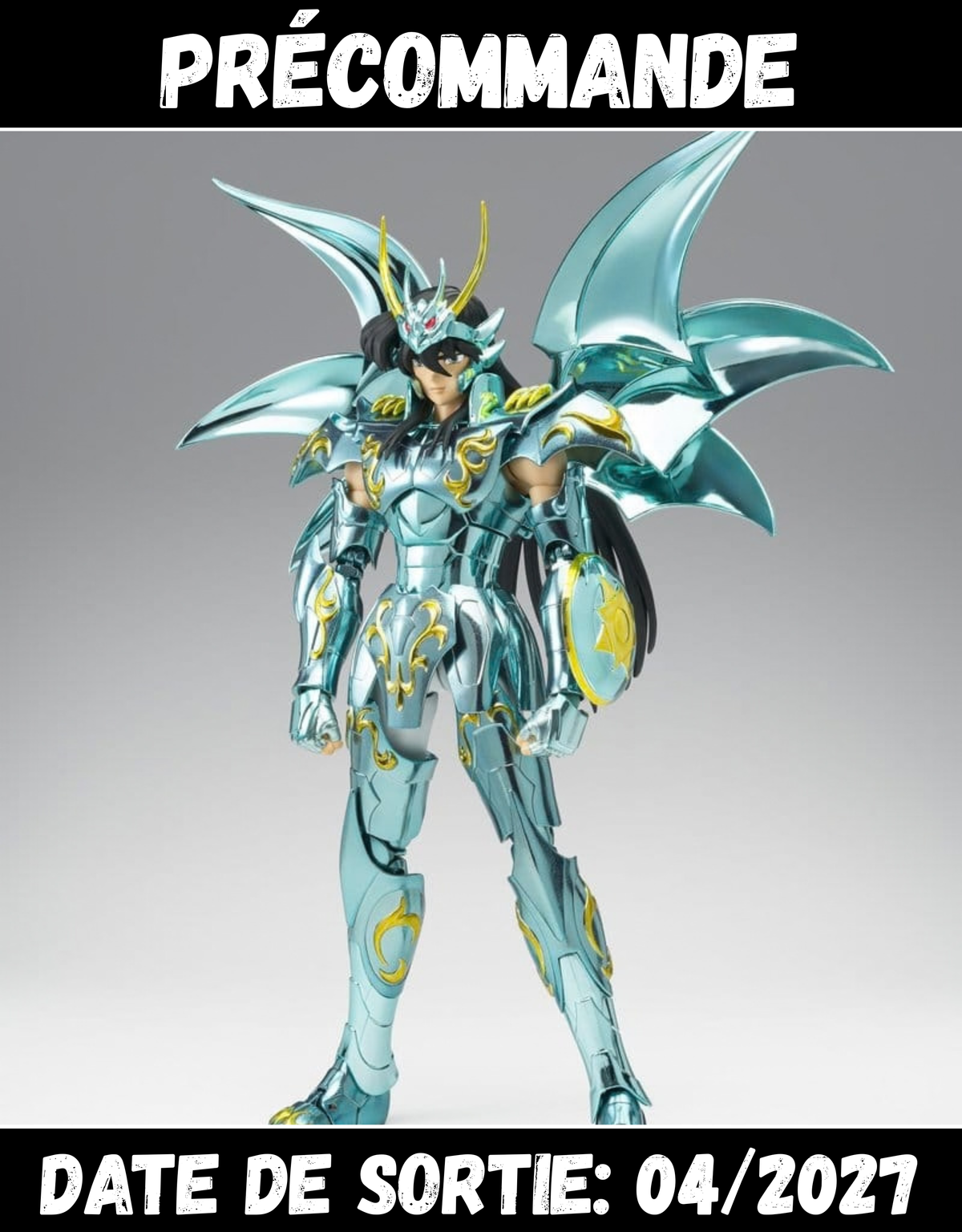 042027 - Saint Seiya - Shiryu God Cloth - Figurine Articulée Tamashii Nation