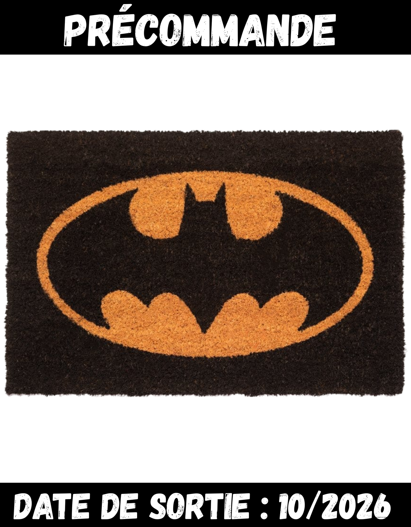 102026 - DC Comics - Batman Logo - Paillasson | Groupo Erik
