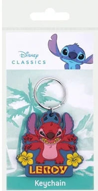 Disney – Leroy – Porte-clés en caoutchouc officiel