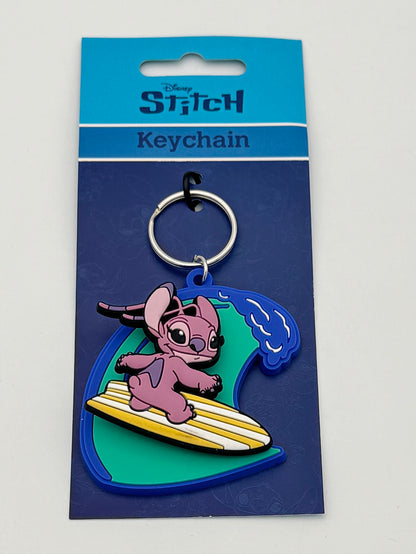 Disney – Angel Surf – Porte-clés 3D “Spinner” officiel