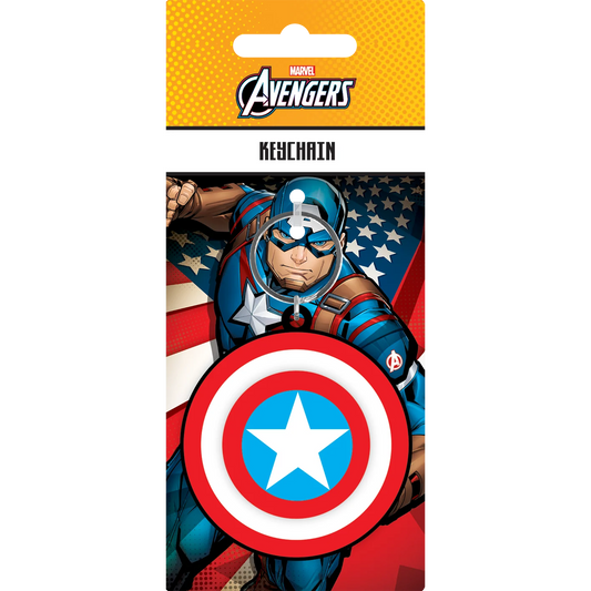 CAPTAIN AMERICA – Porte-clés Bouclier 3D Spinner – Marvel