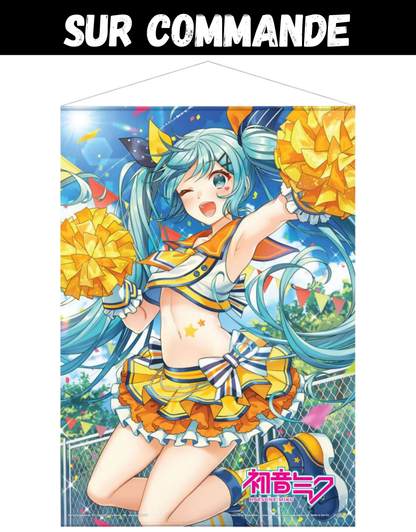 Sur Commande - Hatsune Miku - Cheerleader (Summer) - Wallscroll Popbuddies