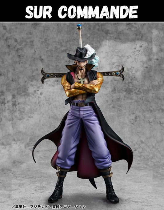 Sur Commande - One Piece - Hawk Eye Dracule Mihawk Ver.R - Statuette Megahouse