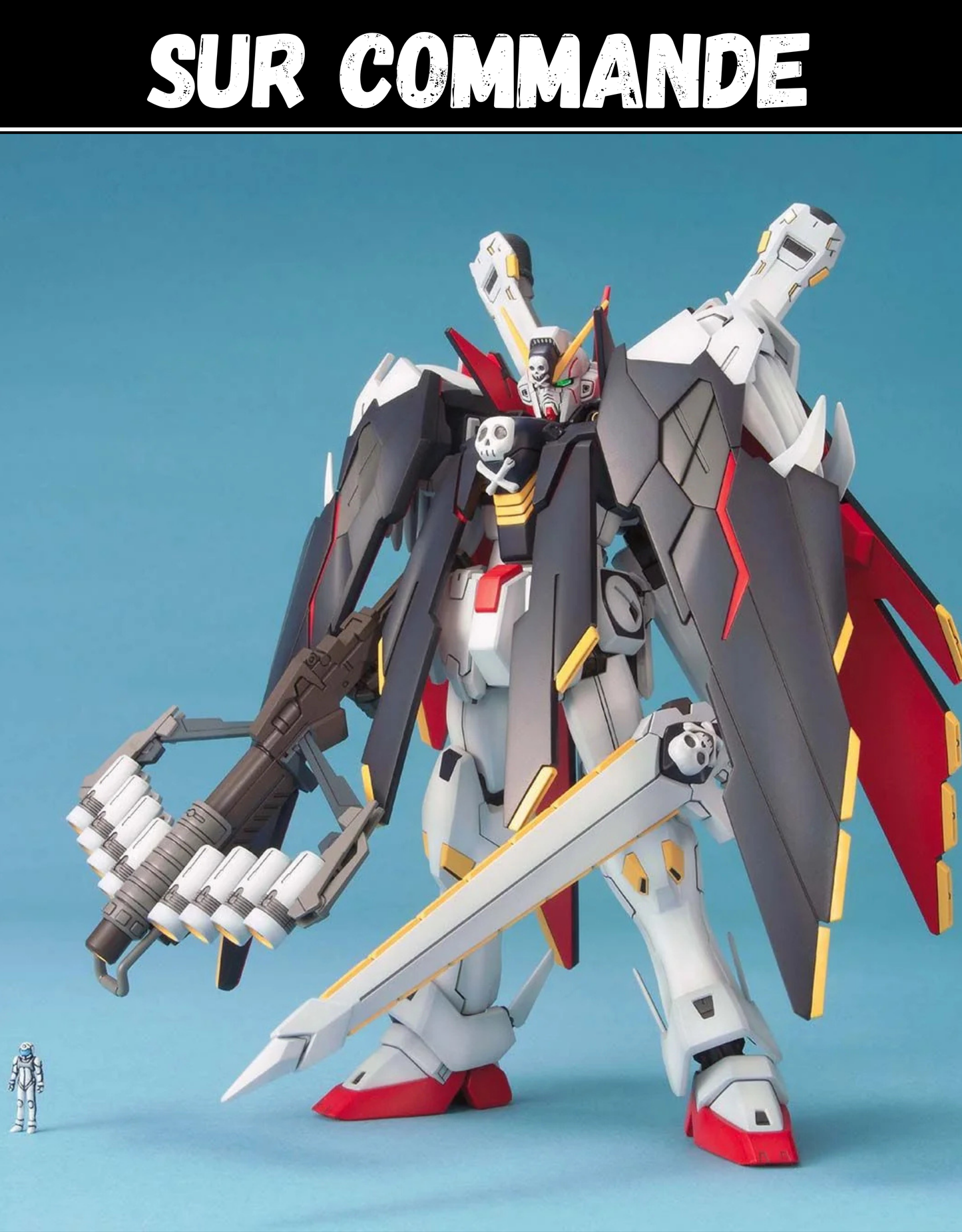 Gundam - MG 1/100 Crossbone Full Cloth Gundam - Gunpla