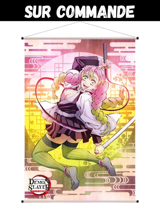 Sur Commande - Kimetsu No Yaiba: Demon Slayer - Mitsuri - Wallscroll Sakami
