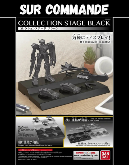Collection Stage (Noir) - Accessoire Bandai Model Kit
