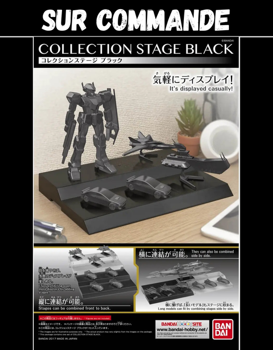 Collection Stage (Noir) - Accessoire Bandai Model Kit