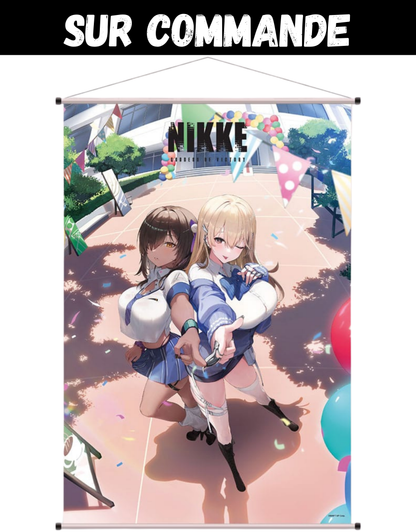 Sur Commande - Goddess of Victory: Nikke - Naga & Tia - Wallscroll Sakami