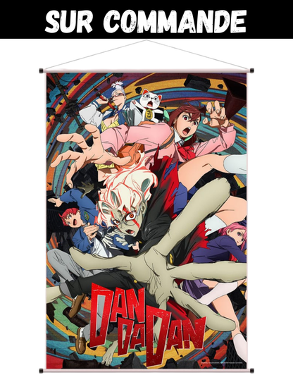 Sur Commande - Dandadan - Okarun & Friends - Wallscroll Sakami