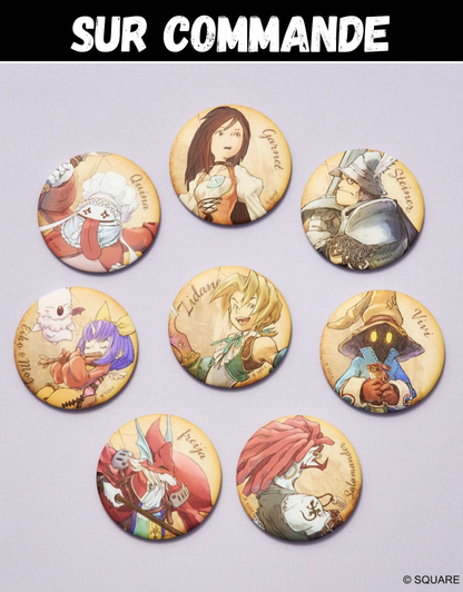Sur Commande - Final Fantasy IX - Présentoir Aimants 25th Anniversary - Magnet Square Enix
