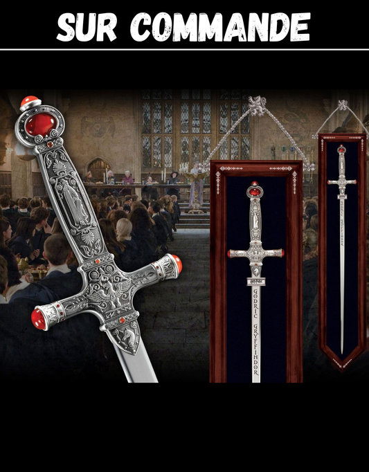 Sur Commande - Harry Potter - Épée de Godric Griffondor - Réplique Noble Collection