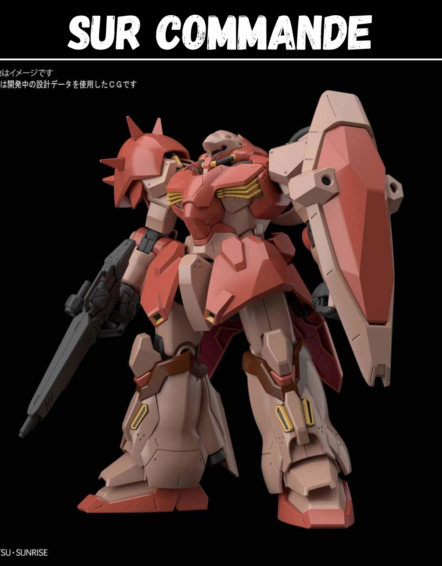 Gundam - HG 1/144 Me02R-F01 Messer Type-F01 - Gunpla