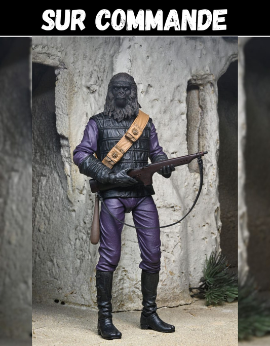 Sur Commande - La Planète des singes - Gorilla Soldier - Figurine Articulée Neca