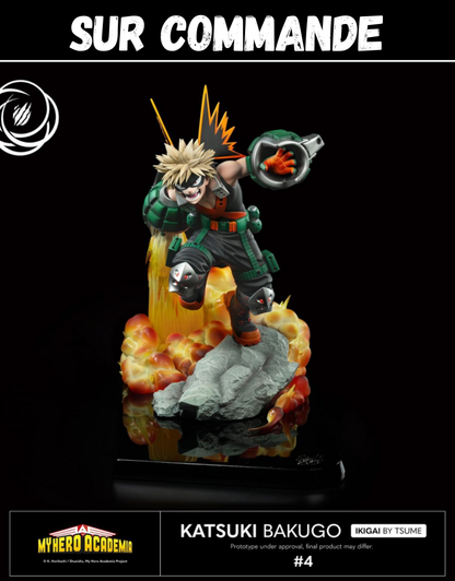 Sur Commande - My Hero Academia -  Katsuki Bakugo (Ikigai) - Statuette Tsume