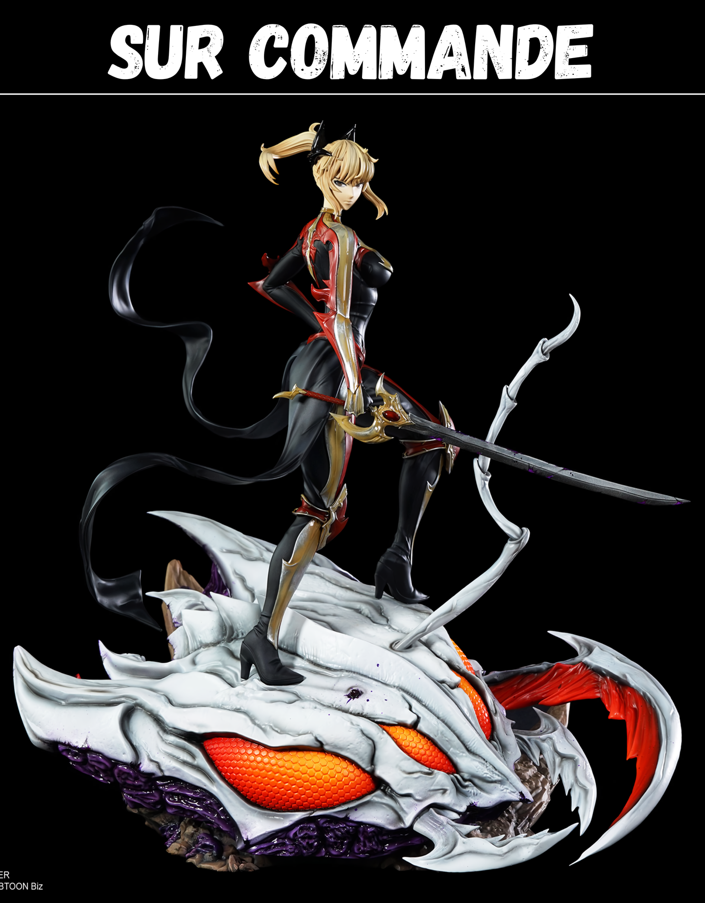 Sur Commande - Solo Leveling -  Cha Hae-In - Statuette Kitsune Statue