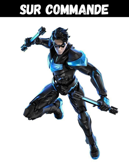 Sur Commande - DC Comics -  Nightwing - Figurine Articulée Blokees