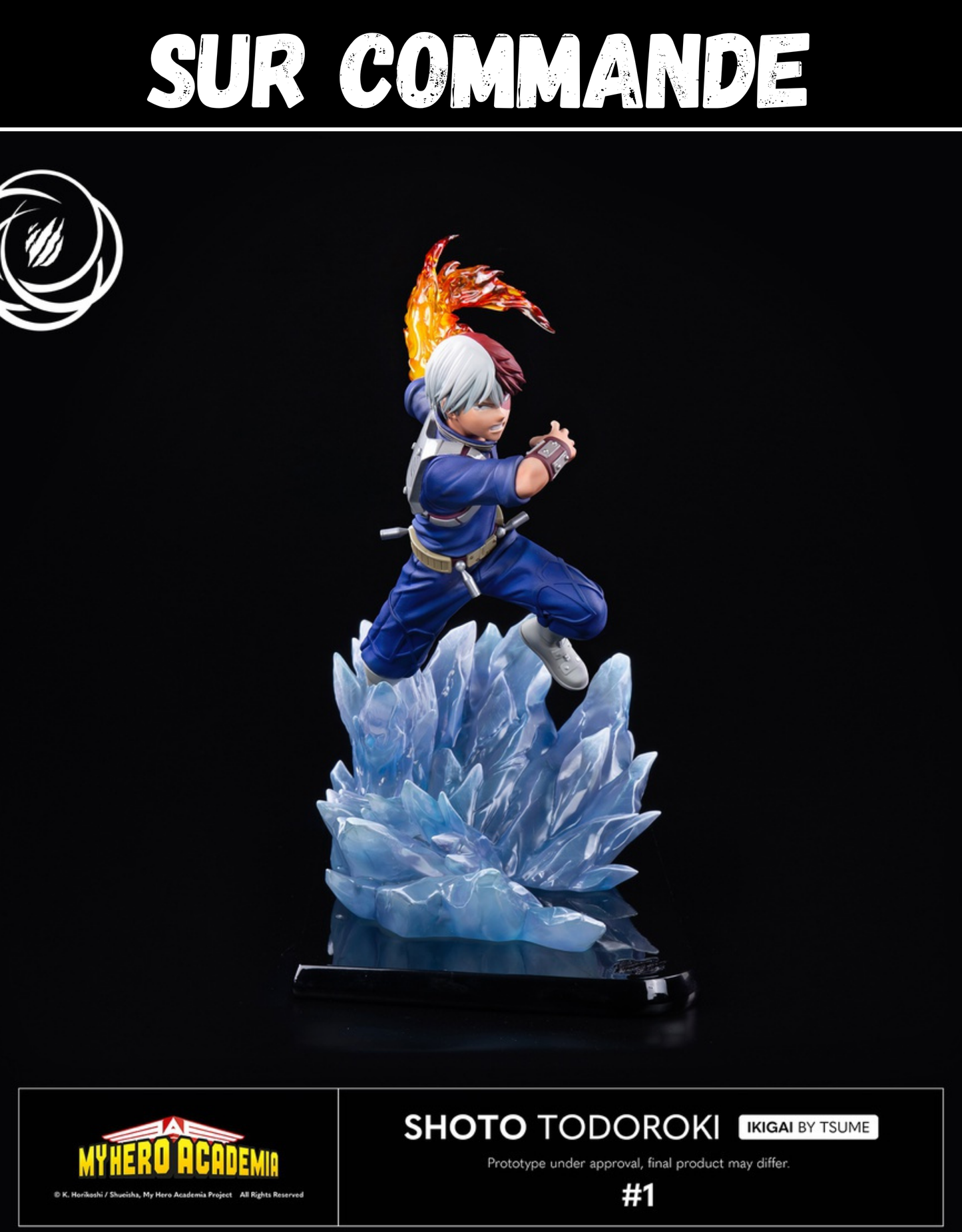 Sur Commande - My Hero Academia -  Shoto Todoroki (Ikigai) - Statuette Tsume