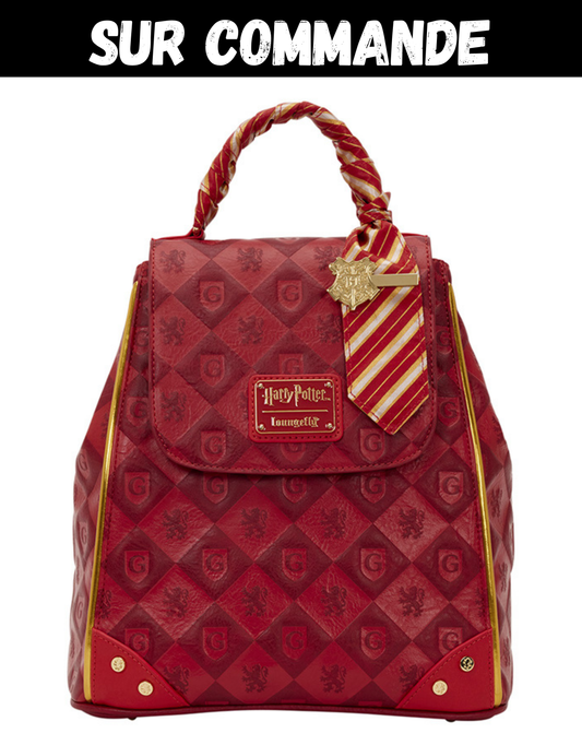 Sur Commande - Harry Potter - Mini Sac A Dos Gryffindor - Goodies Loungefly