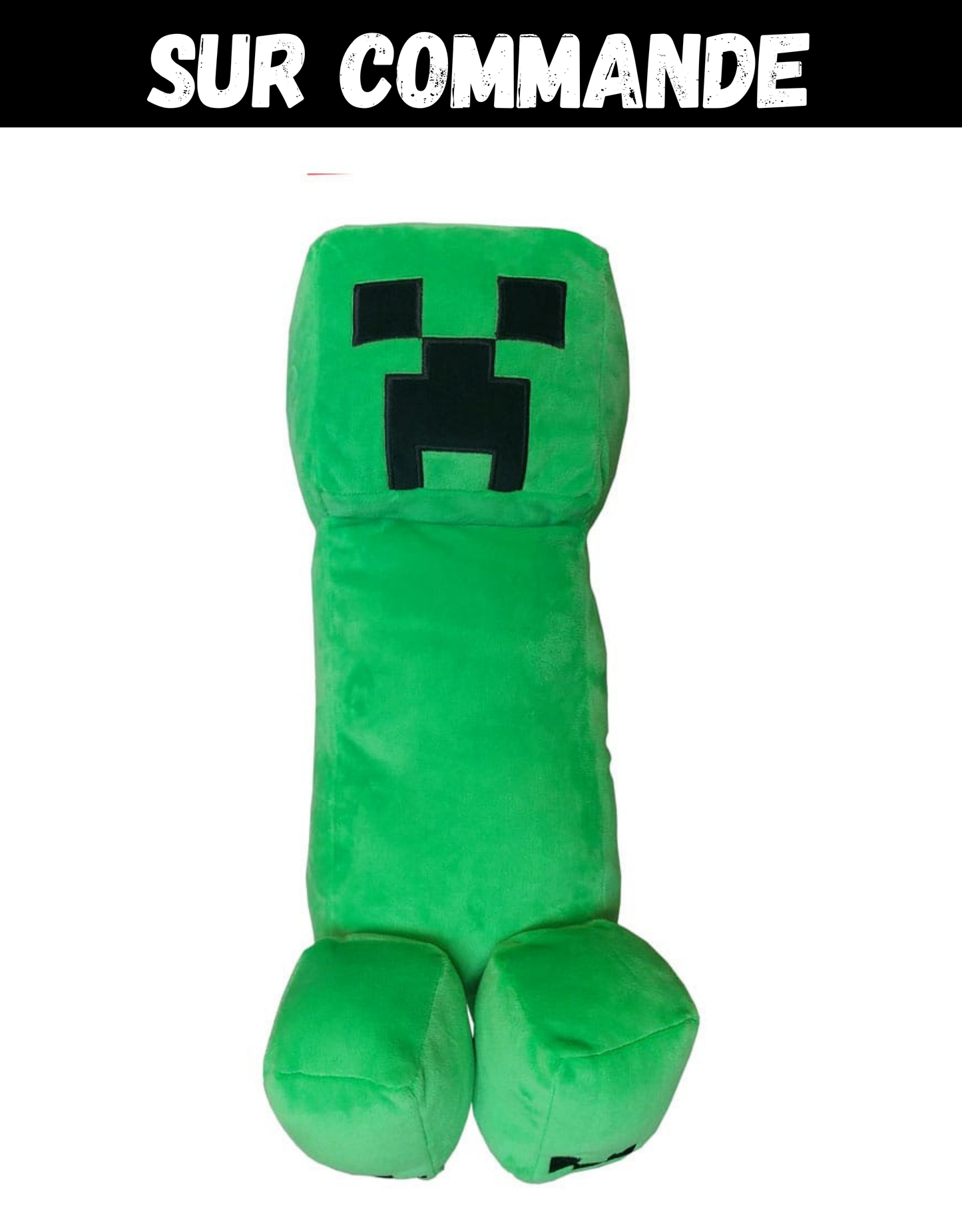 Sur Commande - Minecraft - Coussin Creeper - Goodies Halantex