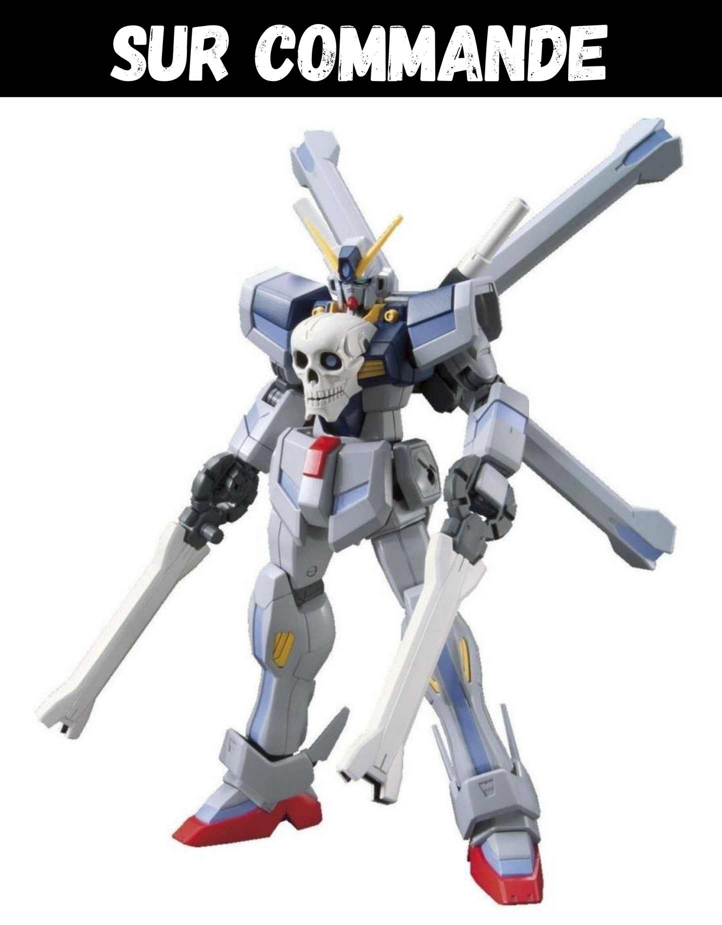 Gundam - HGBF 1/144 Cross Bone Gundam Maoh - Gunpla