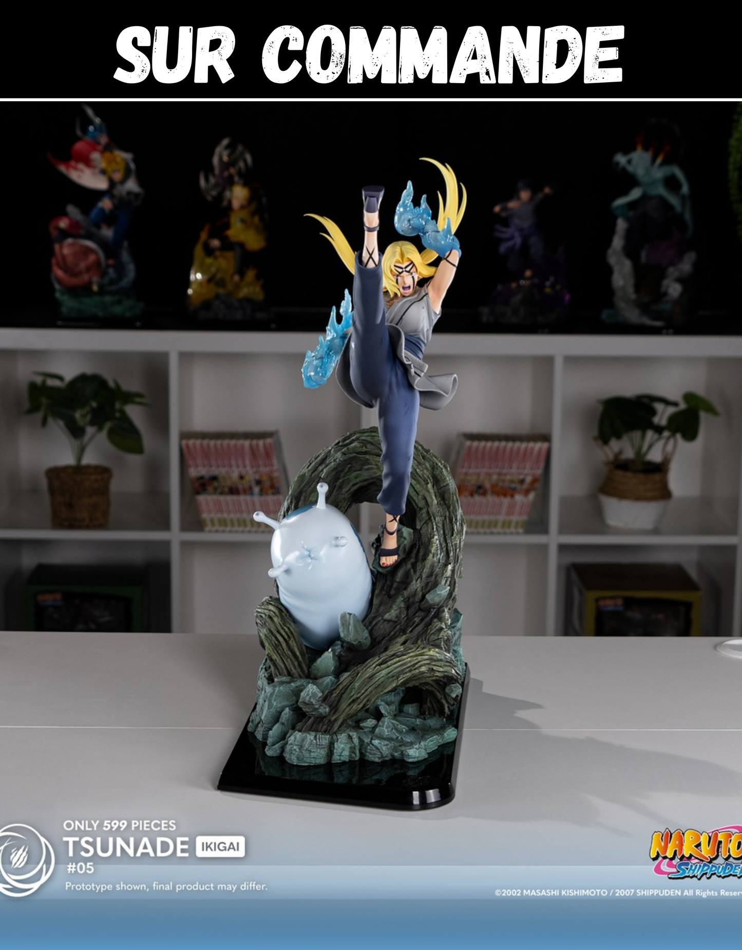 Sur Commande - Naruto Shippuden - Tsunade (Ikigai) - Statuette Tsume