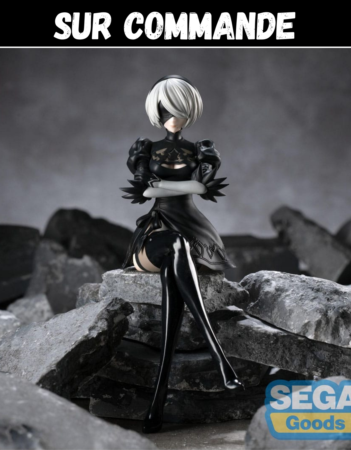 Sur Commande - Nier Automata - 2B (PM Perching) - Figurine Sega Goods