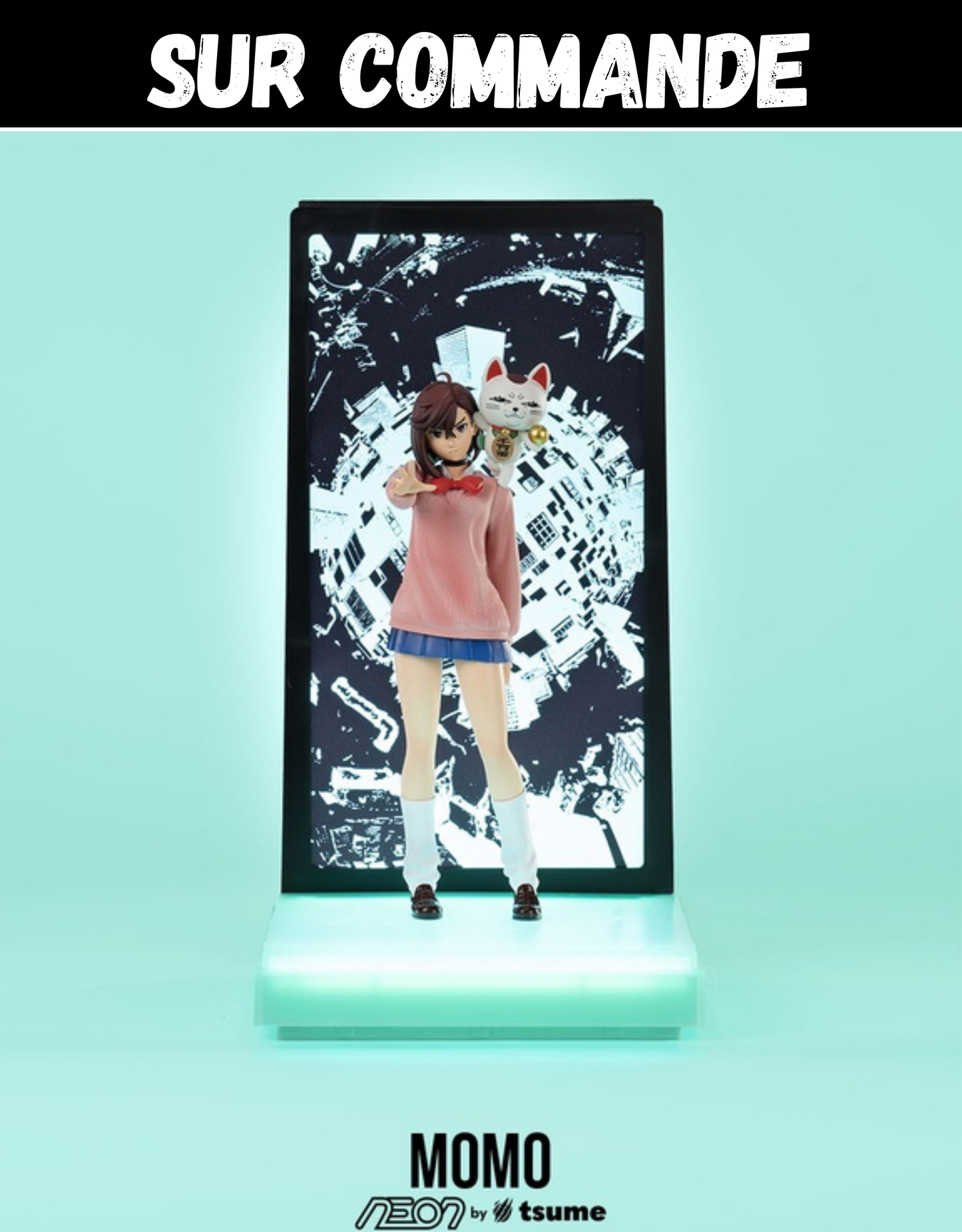 Sur Commande - Dandadan - Momo (Neon) - Statuette Tsume