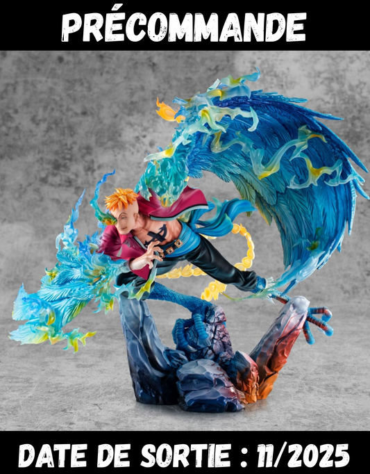 112025 - One Piece - Marco the Phoenix - Statuette Megahouse