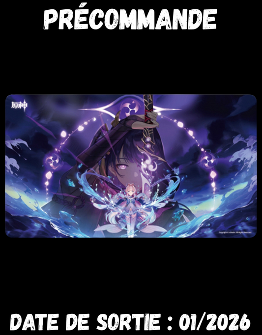 012026 - Genshin Impact -  Narukami Ogosho - Tapis de souris Mihiyo