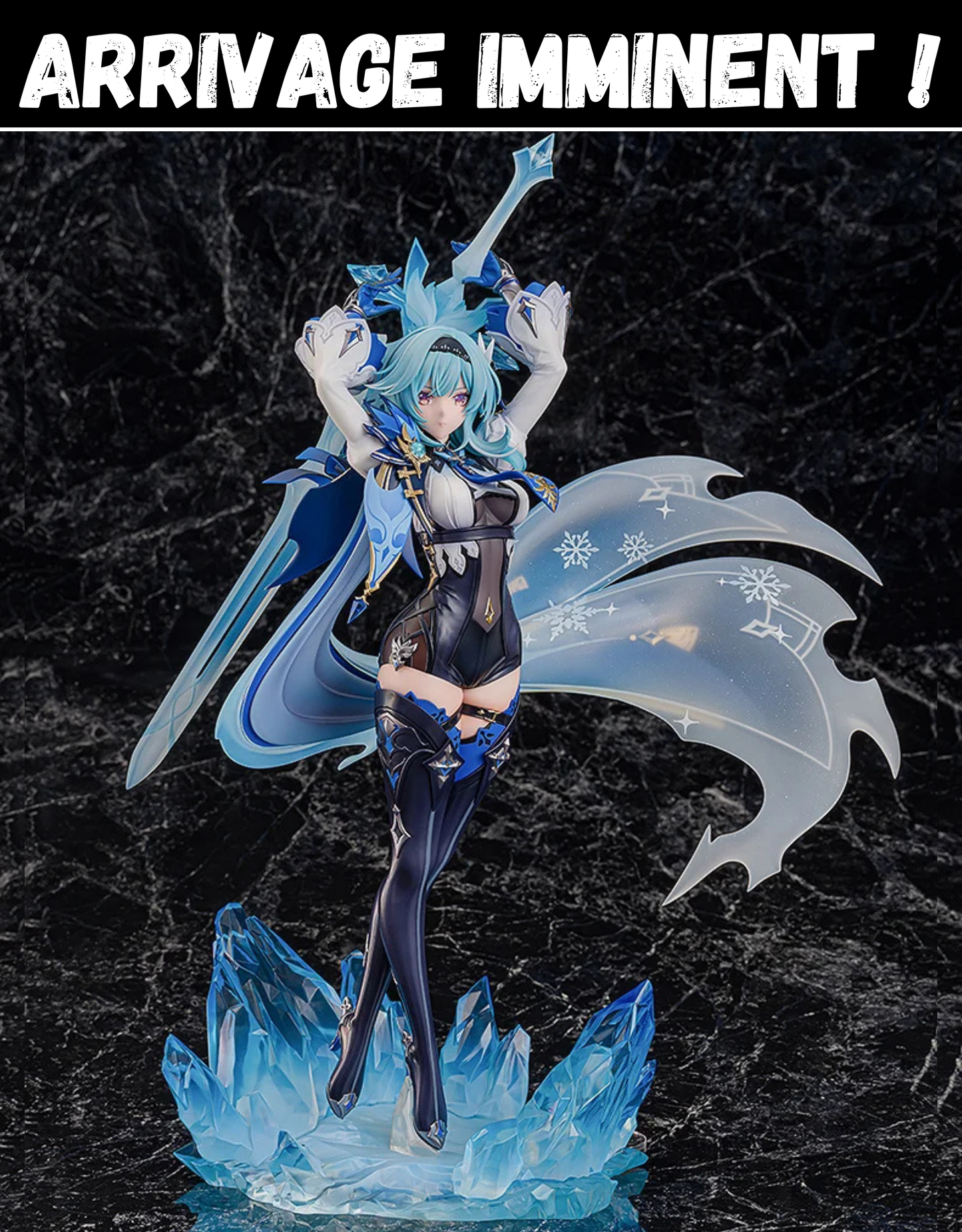 Genshin Impact - Eula "Wavecrest Waltz" - Statuette Wonderful Work