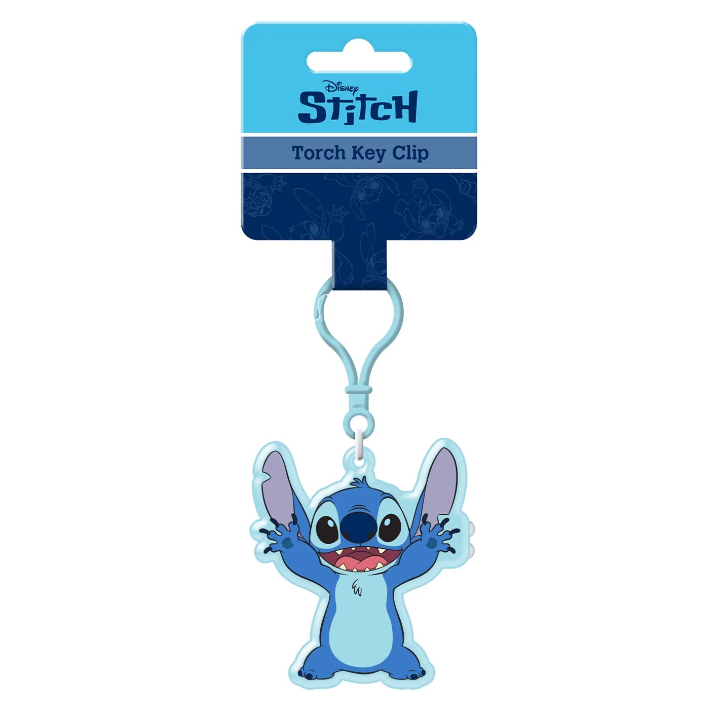 DISNEY – Porte-clés lumineux Stitch “Torch” – Officiel