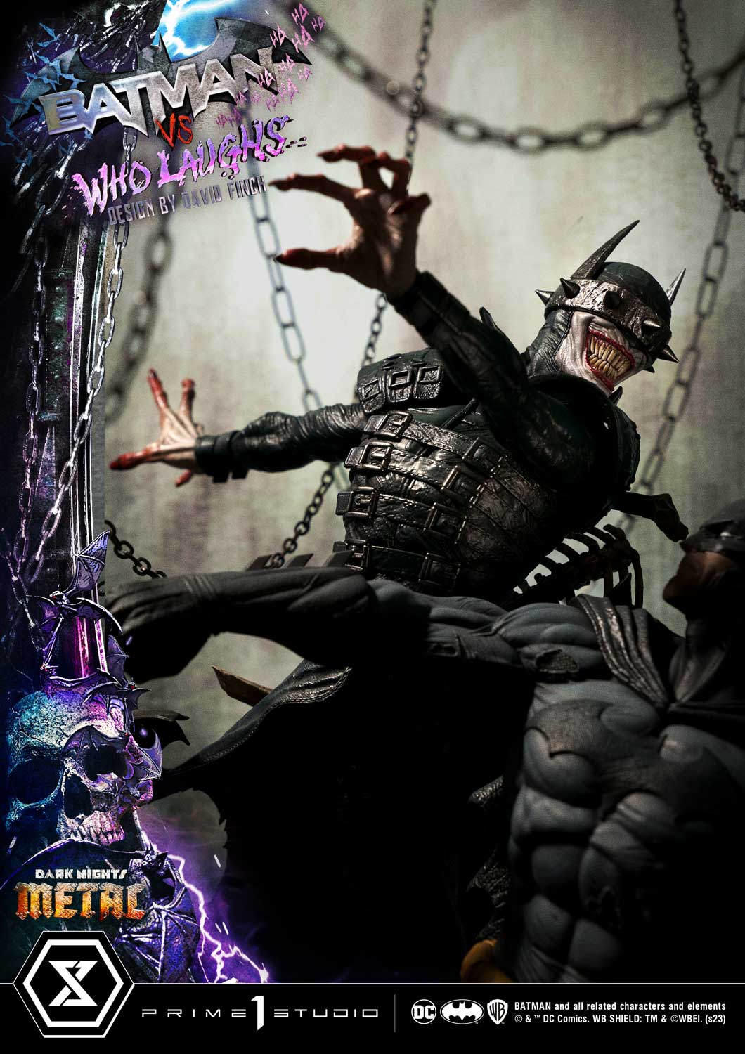 112025 - Batman - Batman VS Batman Qui Rit - Statuette Prime 1 Studio