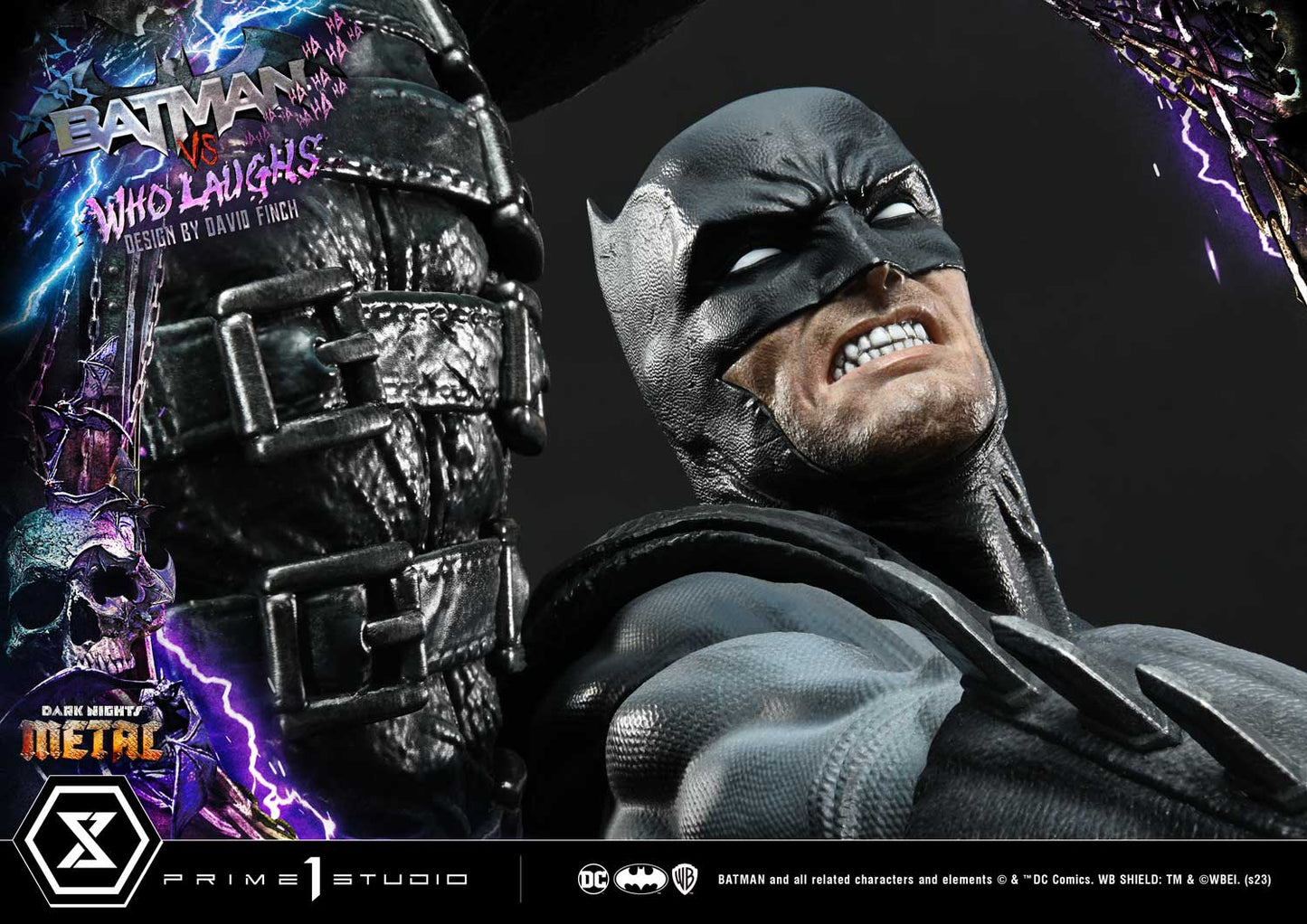 112025 - Batman - Batman VS Batman Qui Rit - Statuette Prime 1 Studio