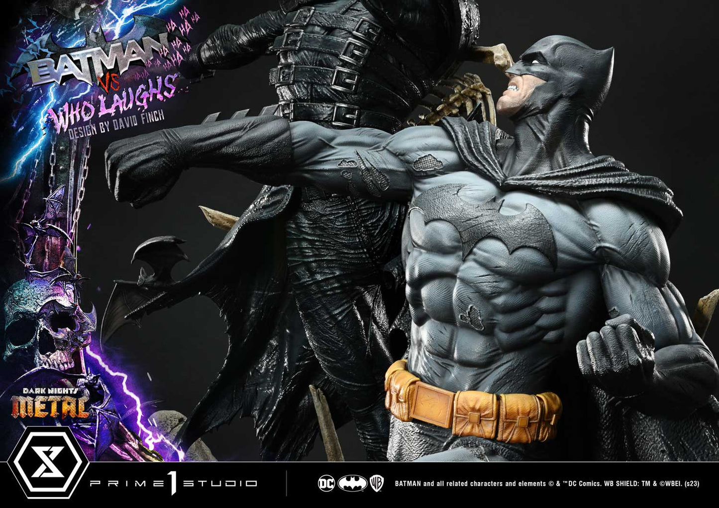 112025 - Batman - Batman VS Batman Qui Rit - Statuette Prime 1 Studio