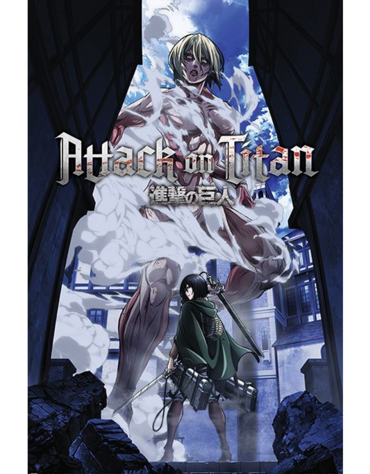 L'Attaque des Titans - Titan Féminin S'approche - Poster 61x91cm