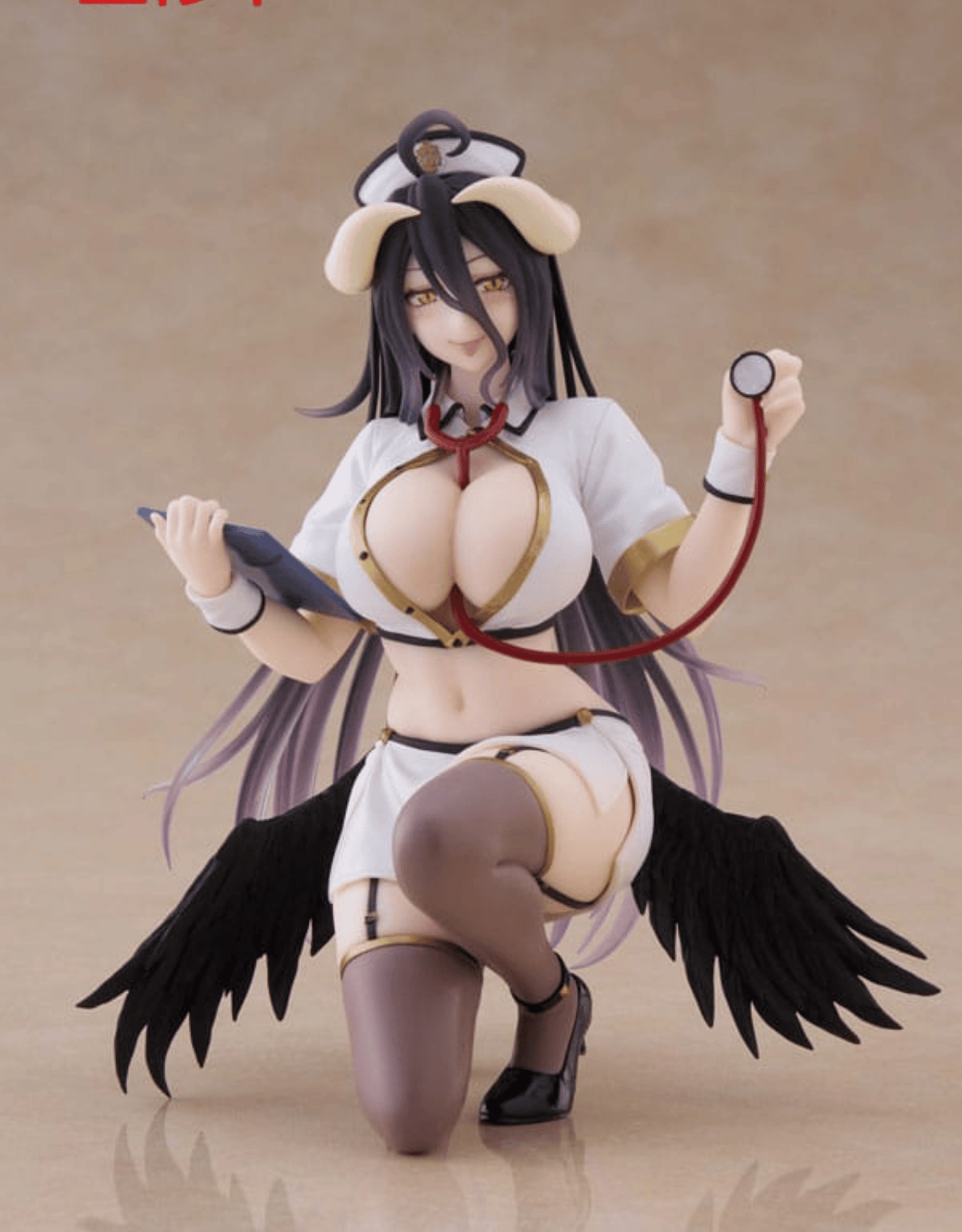 Overlord Albedo Nurse Ver. Renewal Desktop Cute Figure 13 cm – Taito