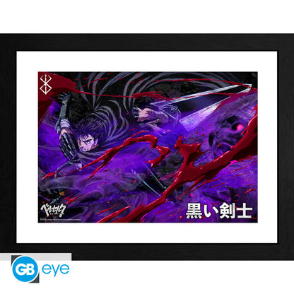 Berserk - Guts - Tirage Encadrée GB Eye