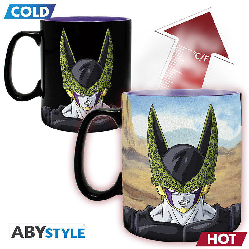 Dragon Ball Z - Gohan & Goku VS Cell - Mug Thermo-réactif Abystyle