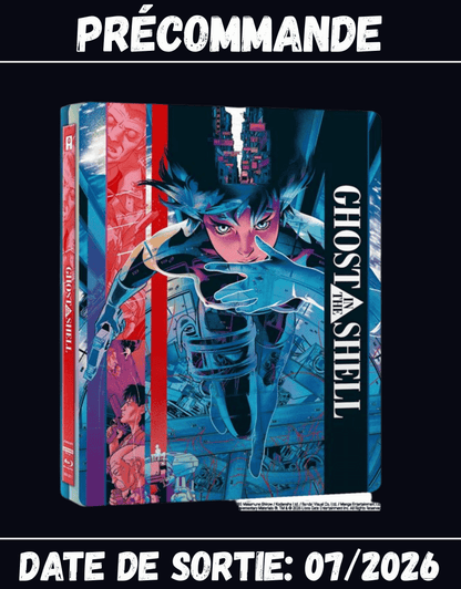 072026 - Ghost in the Shell Steelbook 4K Ultra HD Blu-ray Édition Collector 30ème Anniversaire