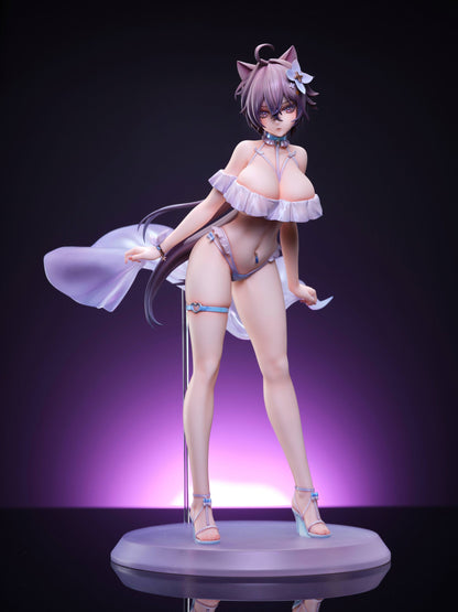 Sur Commande - Original Character statuette 1/6 Cat-like Girlfriend Evangeline 28 cm
