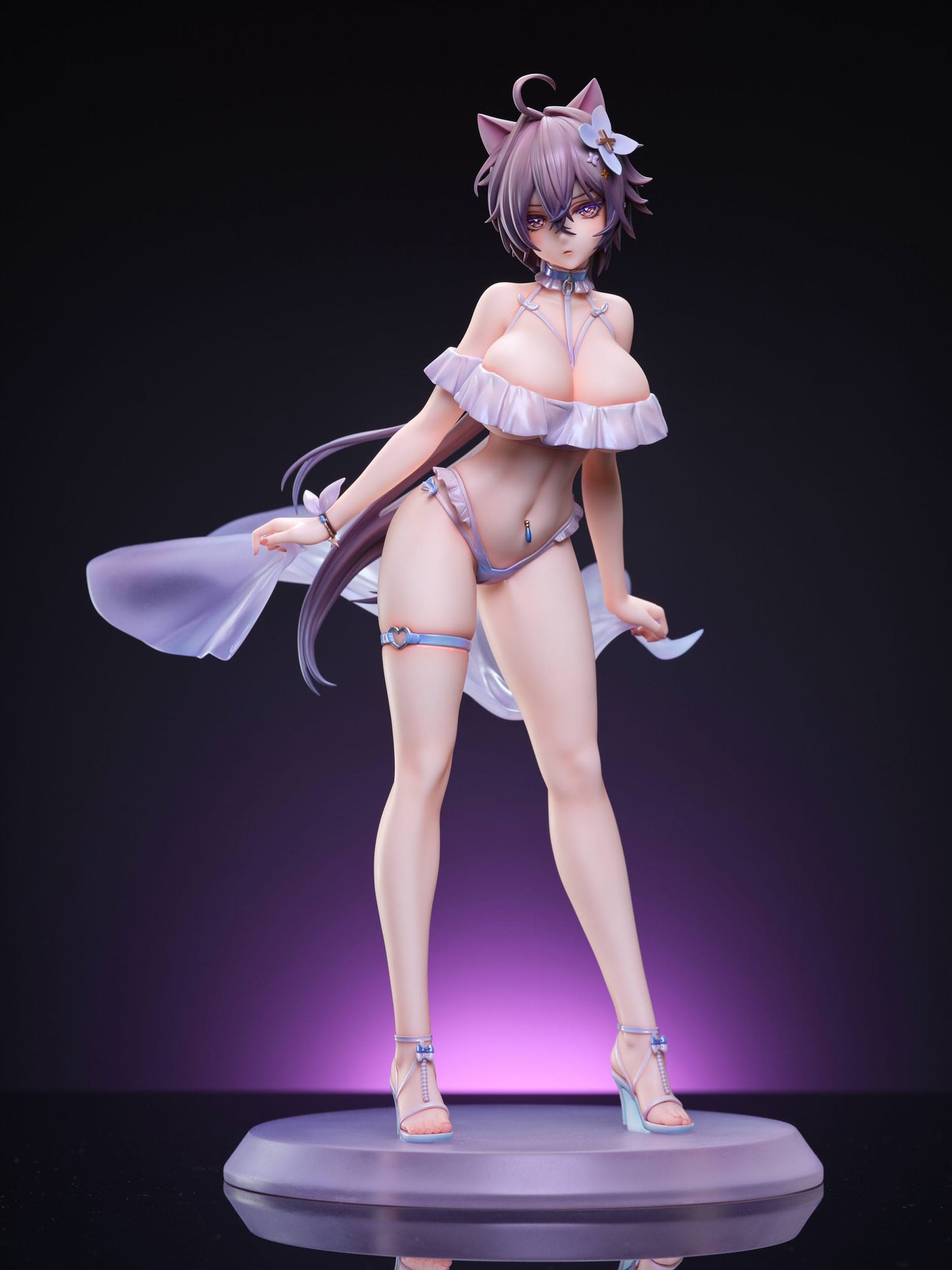 Sur Commande - Original Character statuette 1/6 Cat-like Girlfriend Evangeline 28 cm