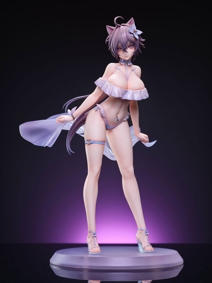 Sur Commande - Original Character statuette 1/6 Cat-like Girlfriend Evangeline 28 cm