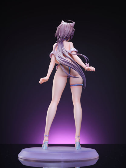 Sur Commande - Original Character statuette 1/6 Cat-like Girlfriend Evangeline 28 cm