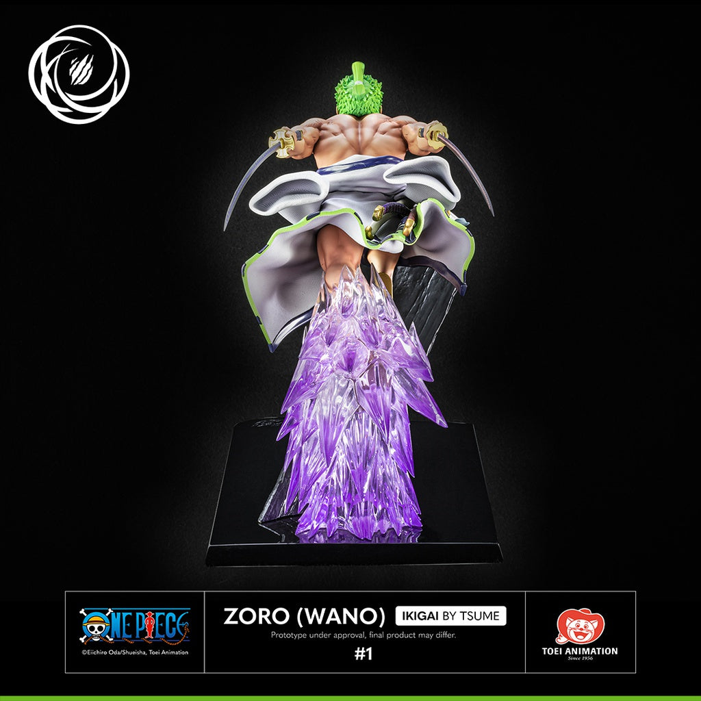 Sur Commande - One Piece - Zoro Wano (Ikigai) - Statuette Tsume