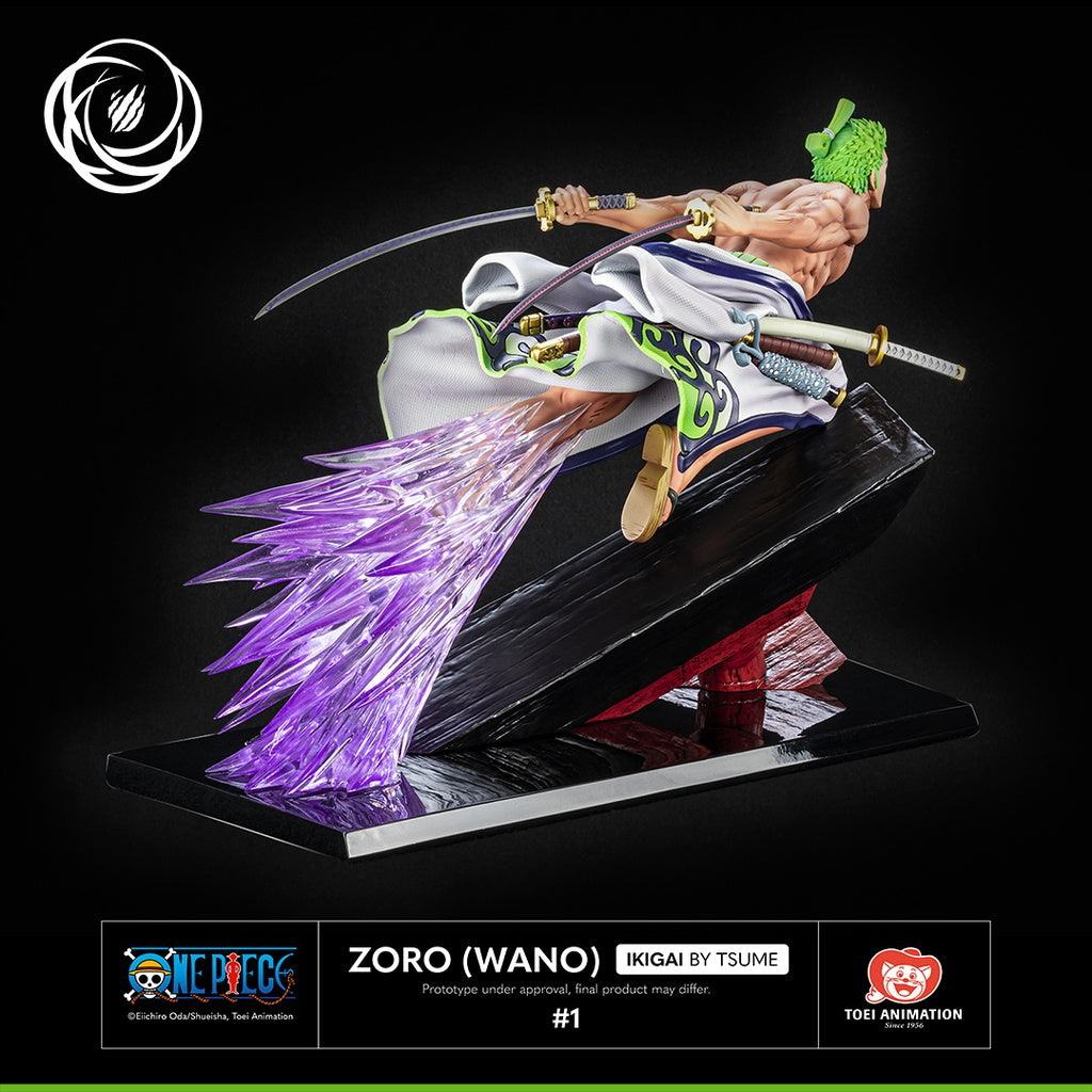 Sur Commande - One Piece - Zoro Wano (Ikigai) - Statuette Tsume