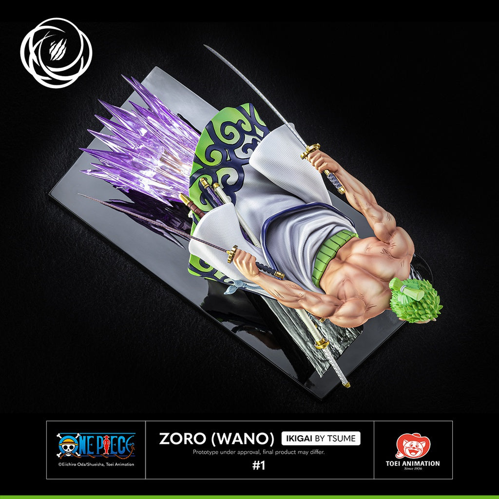 Sur Commande - One Piece - Zoro Wano (Ikigai) - Statuette Tsume