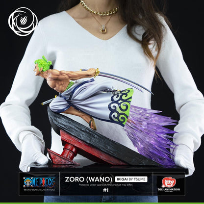 Sur Commande - One Piece - Zoro Wano (Ikigai) - Statuette Tsume
