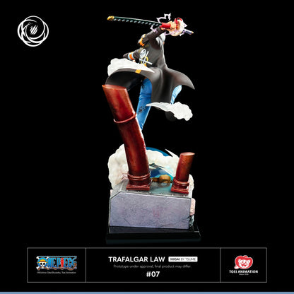 Sur Commande - One Piece - Trafalgar D Law (Ikigai) - Statuette Tsume