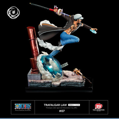 Sur Commande - One Piece - Trafalgar D Law (Ikigai) - Statuette Tsume