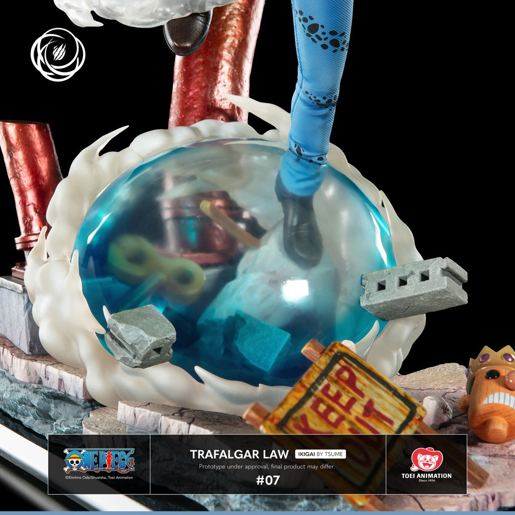 Sur Commande - One Piece - Trafalgar D Law (Ikigai) - Statuette Tsume
